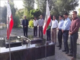غبارروبی و عطرافشانی مزار شهدای گمنام توسط جمعی از مربیان وکارکنان مرکزآموزش سراب