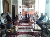 دیدار رئیس و کارکنان مرکز آموزش فنی و حرفه ای شهرستان بستان آباد با امام جمعه این شهرستان