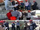 بازدید کارآموزان از کارخانه گلوله سازی طاها در این شهرستان