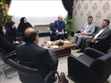 دیدار روسای مرکز آموزش فنی و حرفه ای اسکو و انجمن صنفی آموزشگاه های آزاد شهرستان با شهردار جدید سهند 