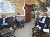 جلسه هماهنگی با اداره بهزیستی شهرستان هریس