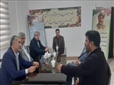 بازدید روسای مرکز آموزش فنی و حرفه ای، اتاق اصناف و حمایت از زندانیان مرند از اردوگاه بازپروری و کاردرمانی قرخلار مرند
