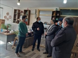 بازدید رئیس اداره زندان اهر از آموزشگاه آزاد فنی و حرفه ای هشت بهشت این شهرستان
