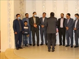تجلیل از رئیس مرکز و مربیان فعال در زندان میانه