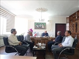 دیدار سرپرست،کارکنان و مربیان با فرماندار هریس در راستای گرامیداشت هفته مهارت