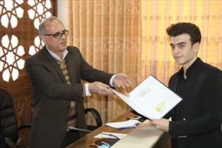 تجلیل از جوانان برتر حوزه مهارتی به مدیریت اداره ورزش و جوانان این شهرستان 